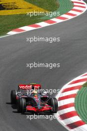 11.05.2007 Barcelona, Spain,  Lewis Hamilton (GBR), McLaren Mercedes, MP4-22 - Formula 1 World Championship, Rd 4, Spanish Grand Prix, Friday Practice