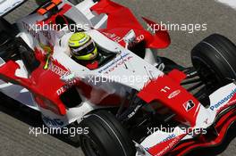 11.05.2007 Barcelona, Spain,  Ralf Schumacher (GER), Toyota Racing, TF107 - Formula 1 World Championship, Rd 4, Spanish Grand Prix, Friday Practice