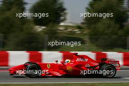 11.05.2007 Barcelona, Spain,  Felipe Massa (BRA), Scuderia Ferrari, F2007 - Formula 1 World Championship, Rd 4, Spanish Grand Prix, Friday Practice