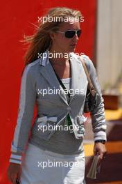 11.05.2007 Barcelona, Spain,  A girl in the paddock - Formula 1 World Championship, Rd 4, Spanish Grand Prix, Friday