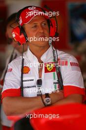 11.05.2007 Barcelona, Spain,  Michael Schumacher (GER), Scuderia Ferrari, Advisor - Formula 1 World Championship, Rd 4, Spanish Grand Prix, Friday Practice