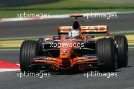 11.05.2007 Barcelona, Spain,  Adrian Sutil (GER), Spyker F1 Team, F8-VII - Formula 1 World Championship, Rd 4, Spanish Grand Prix, Friday Practice