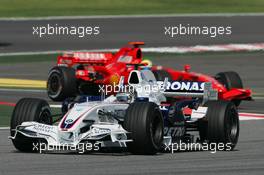 11.05.2007 Barcelona, Spain,  Nick Heidfeld (GER), BMW Sauber F1 Team, F1.07 - Formula 1 World Championship, Rd 4, Spanish Grand Prix, Friday Practice