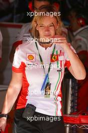 11.05.2007 Barcelona, Spain,  Sabine Kehm (GER), Michael Schumacher's personal press officer - Formula 1 World Championship, Rd 4, Spanish Grand Prix, Friday