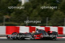 11.05.2007 Barcelona, Spain,  Lewis Hamilton (GBR), McLaren Mercedes, MP4-22 - Formula 1 World Championship, Rd 4, Spanish Grand Prix, Friday Practice