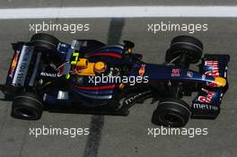 11.05.2007 Barcelona, Spain,  Mark Webber (AUS), Red Bull Racing, RB3 - Formula 1 World Championship, Rd 4, Spanish Grand Prix, Friday Practice