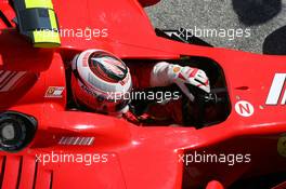 11.05.2007 Barcelona, Spain,  Kimi Raikkonen (FIN), Räikkönen, Scuderia Ferrari, F2007 - Formula 1 World Championship, Rd 4, Spanish Grand Prix, Friday Practice