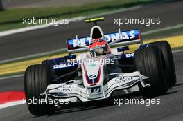 11.05.2007 Barcelona, Spain,  Robert Kubica (POL), BMW Sauber F1 Team, F1.07 - Formula 1 World Championship, Rd 4, Spanish Grand Prix, Friday Practice