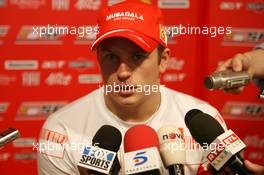 11.05.2007 Barcelona, Spain,  Kimi Raikkonen (FIN), Räikkönen, Scuderia Ferrari - Formula 1 World Championship, Rd 4, Spanish Grand Prix, Friday