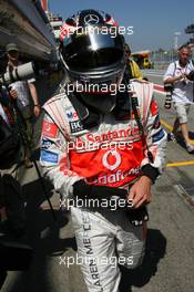 11.05.2007 Barcelona, Spain,  Fernando Alonso (ESP), McLaren Mercedes - Formula 1 World Championship, Rd 4, Spanish Grand Prix, Friday Practice