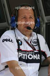 11.05.2007 Barcelona, Spain,  Willy Rampf (GER), BMW-Sauber, Technical Director - Formula 1 World Championship, Rd 4, Spanish Grand Prix, Friday Practice