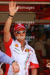 11.05.2007 Barcelona, Spain,  Michael Schumacher (GER), Scuderia Ferrari, Advisor, visits the team on a race weekend for the first time since retiring - Formula 1 World Championship, Rd 4, Spanish Grand Prix, Friday