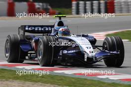 11.05.2007 Barcelona, Spain,  Alexander Wurz (AUT), Williams F1 Team, FW29 - Formula 1 World Rd 4, Spanish Grand Prix, Friday Practice