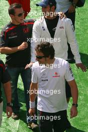 11.05.2007 Barcelona, Spain,  Fernando Alonso (ESP), McLaren Mercedes - Formula 1 World Championship, Rd 4, Spanish Grand Prix, Friday