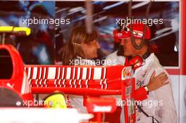 11.05.2007 Barcelona, Spain,  Michael Schumacher (GER), Scuderia Ferrari, Advisor, visits the team on a race weekend for the first time since retiring - Formula 1 World Championship, Rd 4, Spanish Grand Prix, Friday