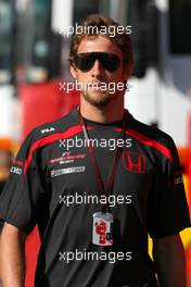 11.05.2007 Barcelona, Spain,  Jenson Button (GBR), Honda Racing F1 Team  - Formula 1 World Championship, Rd 4, Spanish Grand Prix, Friday