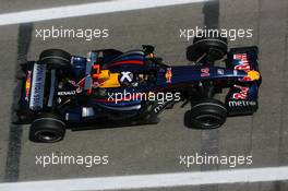 11.05.2007 Barcelona, Spain,  David Coulthard (GBR), Red Bull Racing, RB3 - Formula 1 World Championship, Rd 4, Spanish Grand Prix, Friday Practice