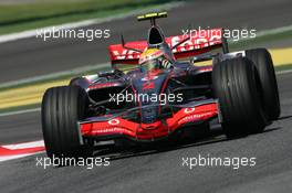 11.05.2007 Barcelona, Spain,  Lewis Hamilton (GBR), McLaren Mercedes, MP4-22 - Formula 1 World Championship, Rd 4, Spanish Grand Prix, Friday Practice