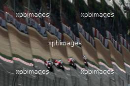 11.05.2007 Barcelona, Spain,  Reflection of Jarno Trulli (ITA), Toyota Racing, TF107 - Formula 1 World Championship, Rd 4, Spanish Grand Prix, Friday Practice