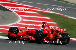 11.05.2007 Barcelona, Spain,  Felipe Massa (BRA), Scuderia Ferrari, F2007 - Formula 1 World Championship, Rd 4, Spanish Grand Prix, Friday Practice