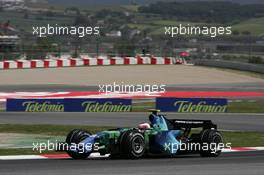 11.05.2007 Barcelona, Spain,  Rubens Barrichello (BRA), Honda Racing F1 Team, RA107 - Formula 1 World Championship, Rd 4, Spanish Grand Prix, Friday Practice