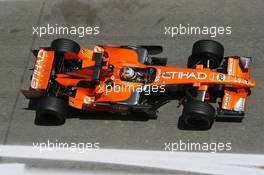 11.05.2007 Barcelona, Spain,  Adrian Sutil (GER), Spyker F1 Team, F8-VII - Formula 1 World Championship, Rd 4, Spanish Grand Prix, Friday Practice