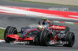 11.05.2007 Barcelona, Spain,  Lewis Hamilton (GBR), McLaren Mercedes, MP4-22 - Formula 1 World Championship, Rd 4, Spanish Grand Prix, Friday Practice