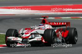 11.05.2007 Barcelona, Spain,  Takuma Sato (JPN), Super Aguri F1, SA07 - Formula 1 World Championship, Rd 4, Spanish Grand Prix, Friday Practice