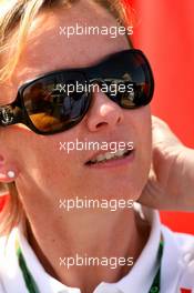 11.05.2007 Barcelona, Spain,  Sabine Kehm (GER), Michael Schumacher's personal press officer - Formula 1 World Championship, Rd 4, Spanish Grand Prix, Friday