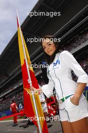 13.05.2007 Barcelona, Spain,  Grid girl - Formula 1 World Championship, Rd 4, Spanish Grand Prix, Sunday Grid Girl