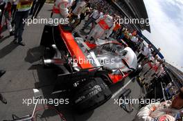 13.05.2007 Barcelona, Spain,  McLaren Mercedes, MP4-22 - Formula 1 World Championship, Rd 4, Spanish Grand Prix, Sunday Pre-Race Grid