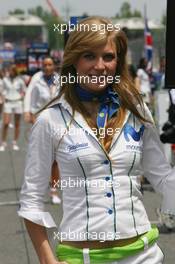 13.05.2007 Barcelona, Spain,  Grid girl - Formula 1 World Championship, Rd 4, Spanish Grand Prix, Sunday Grid Girl