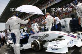 13.05.2007 Barcelona, Spain,  BMW Sauber F1 Team, F1.07 - Formula 1 World Championship, Rd 4, Spanish Grand Prix, Sunday Pre-Race Grid