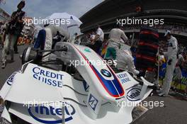 13.05.2007 Barcelona, Spain,   BMW Sauber F1 Team, F1.07 - Formula 1 World Championship, Rd 4, Spanish Grand Prix, Sunday Pre-Race Grid