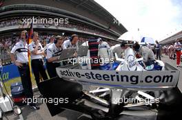 13.05.2007 Barcelona, Spain,  BMW Sauber F1 Team, F1.07 - Formula 1 World Championship, Rd 4, Spanish Grand Prix, Sunday Pre-Race Grid