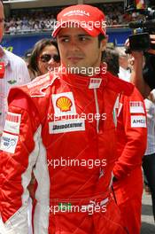 13.05.2007 Barcelona, Spain,  Felipe Massa (BRA), Scuderia Ferrari - Formula 1 World Championship, Rd 4, Spanish Grand Prix, Sunday Pre-Race Grid