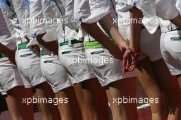 13.05.2007 Barcelona, Spain,  Grid girl - Formula 1 World Championship, Rd 4, Spanish Grand Prix, Sunday Grid Girl