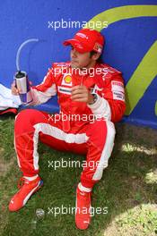 13.05.2007 Barcelona, Spain,  Felipe Massa (BRA), Scuderia Ferrari - Formula 1 World Championship, Rd 4, Spanish Grand Prix, Sunday Pre-Race Grid