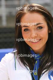 13.05.2007 Barcelona, Spain,  Grid girl - Formula 1 World Championship, Rd 4, Spanish Grand Prix, Sunday Grid Girl