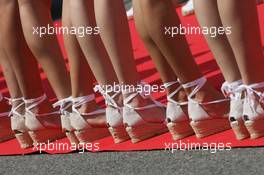 13.05.2007 Barcelona, Spain,  Grid girl - Formula 1 World Championship, Rd 4, Spanish Grand Prix, Sunday Grid Girl