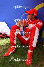 13.05.2007 Barcelona, Spain,  Felipe Massa (BRA), Scuderia Ferrari - Formula 1 World Championship, Rd 4, Spanish Grand Prix, Sunday Pre-Race Grid