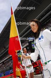 13.05.2007 Barcelona, Spain,  Grid girl - Formula 1 World Championship, Rd 4, Spanish Grand Prix, Sunday Grid Girl