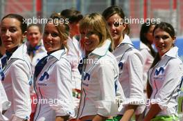 13.05.2007 Barcelona, Spain,  Grid girl - Formula 1 World Championship, Rd 4, Spanish Grand Prix, Sunday Grid Girl