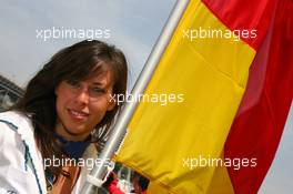 13.05.2007 Barcelona, Spain,  Grid girl - Formula 1 World Championship, Rd 4, Spanish Grand Prix, Sunday Grid Girl