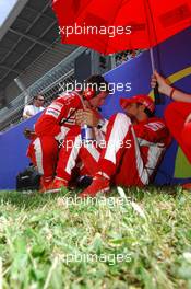 13.05.2007 Barcelona, Spain,  Felipe Massa (BRA), Scuderia Ferrari - Formula 1 World Championship, Rd 4, Spanish Grand Prix, Sunday Pre-Race Grid