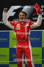 13.05.2007 Barcelona, Spain,  1st place Felipe Massa (BRA), Scuderia Ferrari - Formula 1 World Championship, Rd 4, Spanish Grand Prix, Sunday Podium