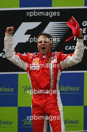 13.05.2007 Barcelona, Spain,  1st place Felipe Massa (BRA), Scuderia Ferrari - Formula 1 World Championship, Rd 4, Spanish Grand Prix, Sunday Podium