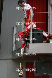 13.05.2007 Barcelona, Spain,  Felipe Massa (BRA), Scuderia Ferrari - Formula 1 World Championship, Rd 4, Spanish Grand Prix, Sunday Podium