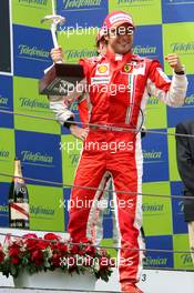 13.05.2007 Barcelona, Spain,  Winner, 1st, Felipe Massa (BRA), Scuderia Ferrari, F2007 - Formula 1 World Championship, Rd 4, Spanish Grand Prix, Sunday Podium