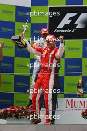 13.05.2007 Barcelona, Spain,  1st place Felipe Massa (BRA), Scuderia Ferrari - Formula 1 World Championship, Rd 4, Spanish Grand Prix, Sunday Podium